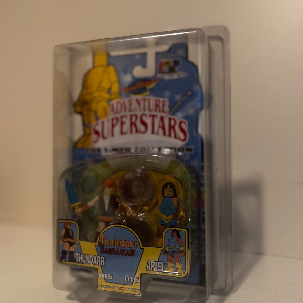 Toynami Adventure Superstars Thundarr the Barbarian Ariel I-Men Figure Set 2002